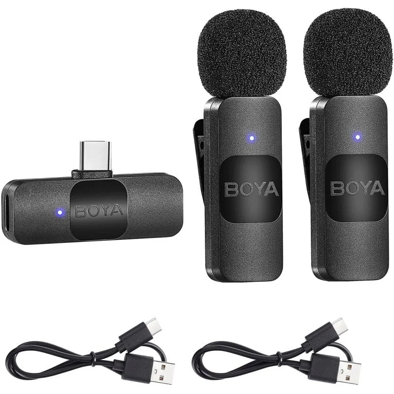 Boya BY-V20 Micro Cravate Sans Fil USB-C
