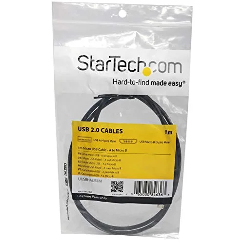 StarTech Câble USB 2.0 A vers Micro B 1 m - vue 3