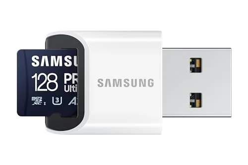 Samsung PRO Ultimate microSD 128 Go + lecteur USB