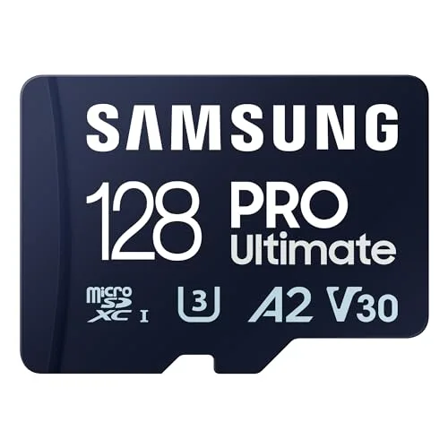 Carte mémoire micro SD Samsung PRO Ultimate 128 Go + lecteur USB - vue 2