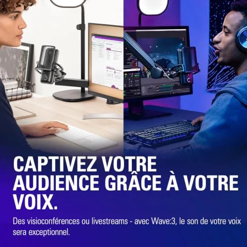 Elgato Wave:3 Noir - vue 7