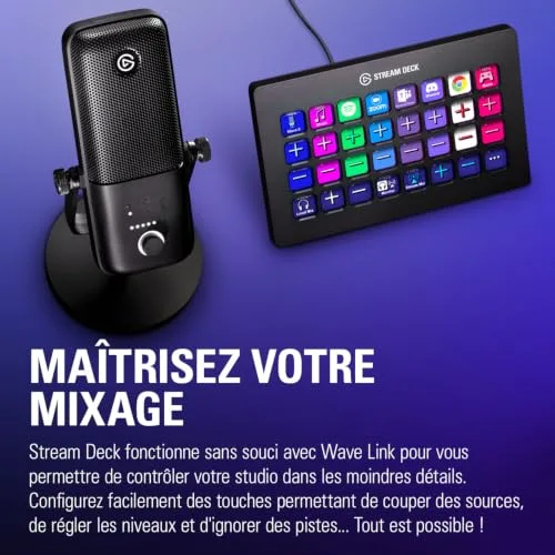 Elgato Wave:3 Noir - vue 8