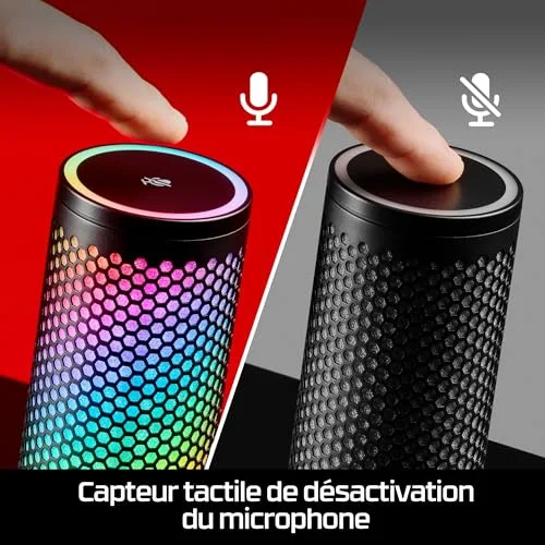HyperX QuadCast 2 S RGB Microphone USB - vue 6