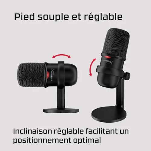 HyperX SoloCast Micro USB - vue 3