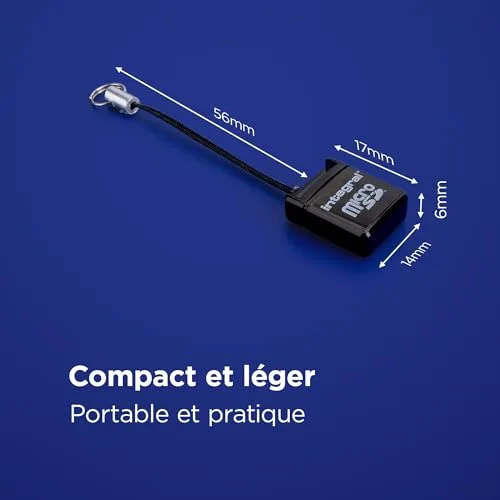 Integral Lecteur microSD USB 2.0 compact - vue 4
