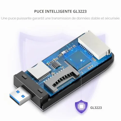 UGREEN Lecteur de carte SD/TF USB 3.0 - vue 5