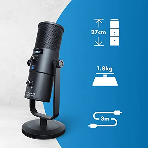 M-Audio Uber Mic Microphone USB - vue 7