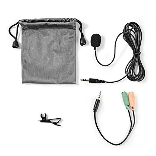 Micro Nedis MICCJ105BK jack 3,5 mm omnidirectionnel - vue 2