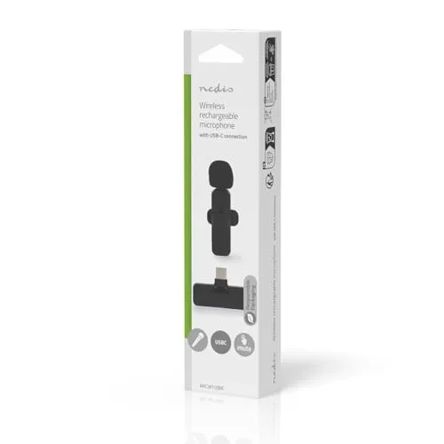 Micro Nedis MICW110BK USB-C sans fil omnidirectionnel - vue 8