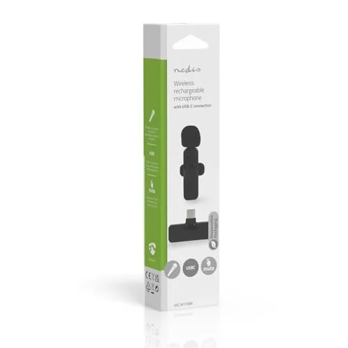 Micro Nedis MICW110BK USB-C sans fil omnidirectionnel - vue 9