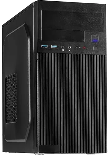 Inter-Tech IT-6521 Straight boîtier micro-ATX noir