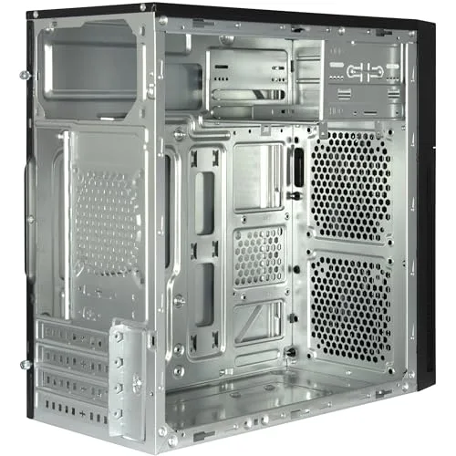 Inter-Tech IT-6521 Straight boîtier micro-ATX noir - vue 6