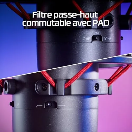HyperX ProCast micro à condensateur XLR cardioïde - vue 6