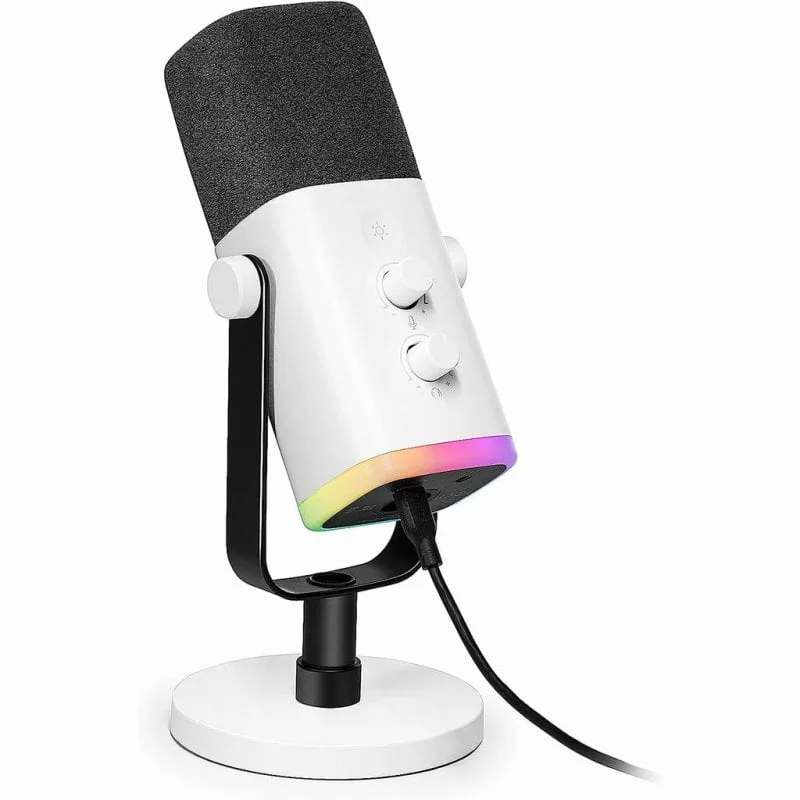 Microphone Fifine AmpliGame AM8 RGB USB/XLR