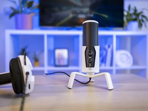 Trust Gaming GXT 258 Fyru USB Cardioïde Blanc - vue 6