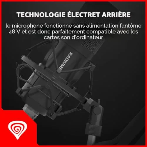 Microphone Genesis Radium 300 XLR - vue 7