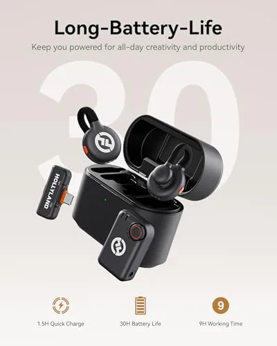 Microphone Hollyland LARK M2S Mini Combo - vue 7