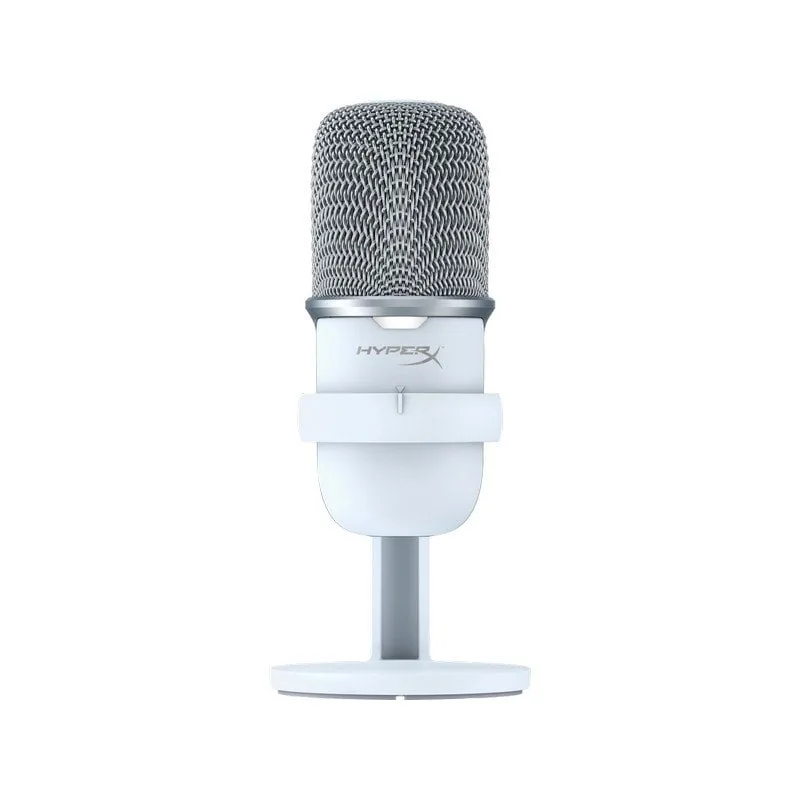 Microphone HyperX SoloCast blanc USB