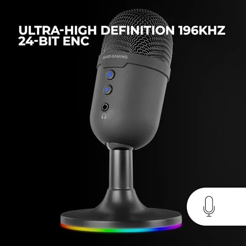 Microphone Mars Gaming MMIC-CX ARGB USB - vue 2