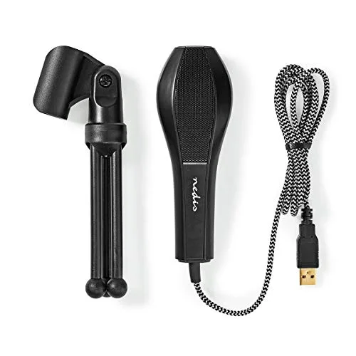 Microphone Nedis MICTU100BK USB omnidirectionnel - vue 2