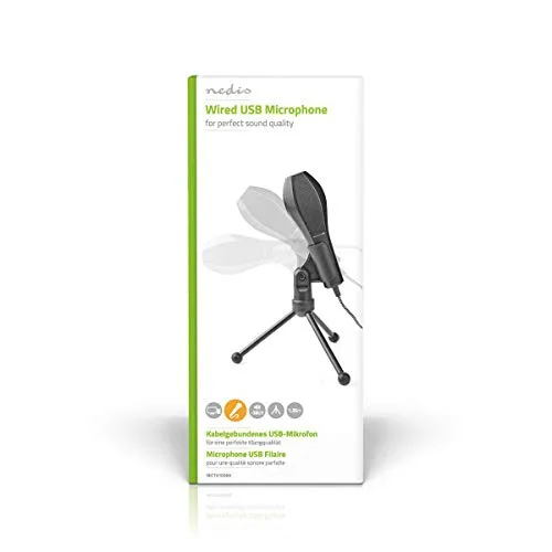 Microphone Nedis MICTU100BK USB omnidirectionnel - vue 7