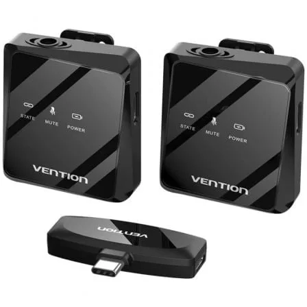 Microphone sans fil USB-C Vention NCBB0 lot de 2