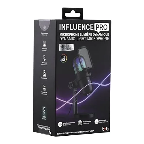 T'nB Influence Microphone USB omnidirectionnel sur pied - vue 9