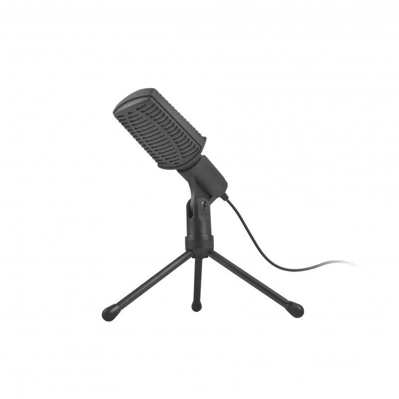 Natec ASP Microphone cardioïde noir
