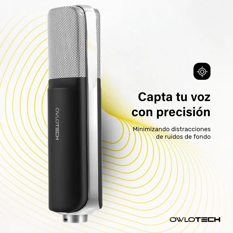 Owlotech Q1 Microphone USB-C Cardioïde Noir - vue 2