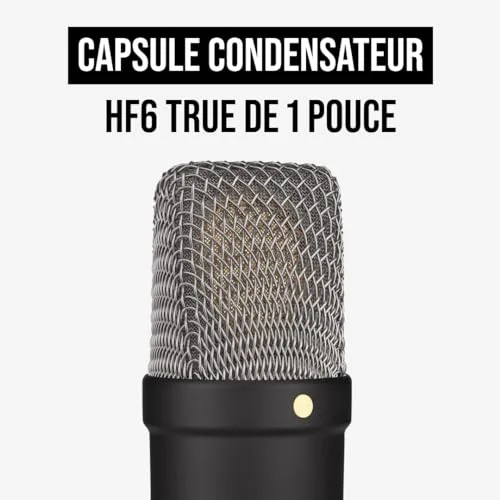 RØDE NT1 Signature Noir Microphone Studio - vue 3