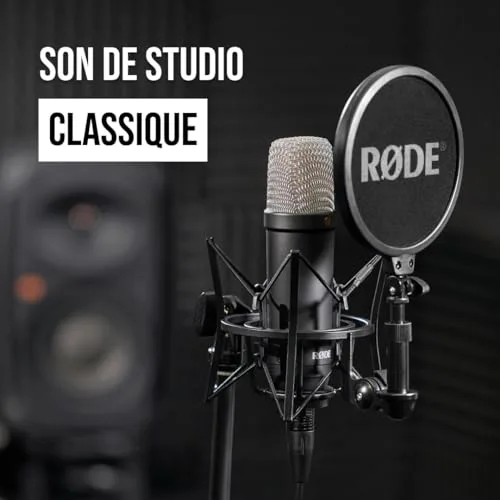 RØDE NT1 Signature Noir Microphone Studio - vue 4