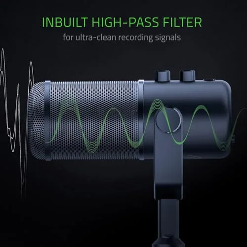 Razer Seiren Elite Noir Microphone USB - vue 3