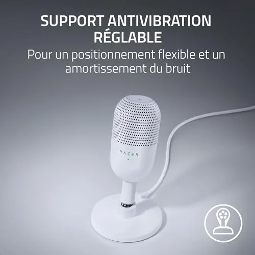 Razer Seiren V3 Mini Micro USB Blanc - vue 5