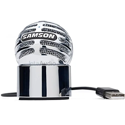 Samson Meteorite Microphone USB Argenté - vue 2