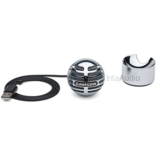 Samson Meteorite Microphone USB Argenté - vue 4