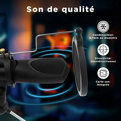 T'nB Microphone omnidirectionnel USB Influence - vue 4