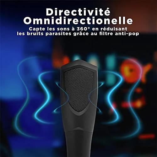 T'nB Microphone omnidirectionnel USB Influence - vue 5