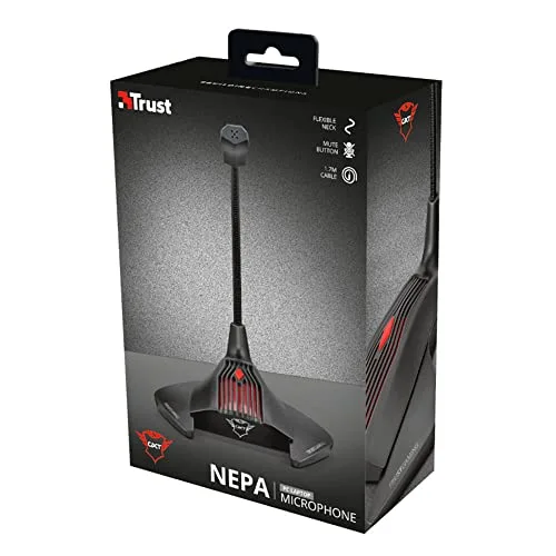 Trust 23467 Microphone PC Noir - vue 4