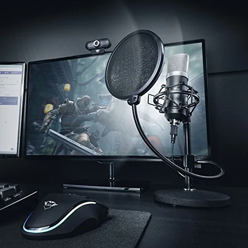 Trust GXT 252 Emita Microphone USB - vue 3