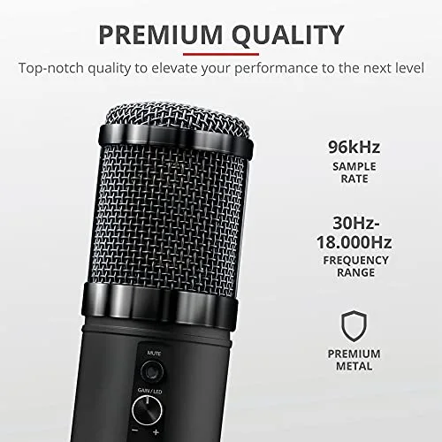 Trust GXT 256 Exxo Noir - vue 3