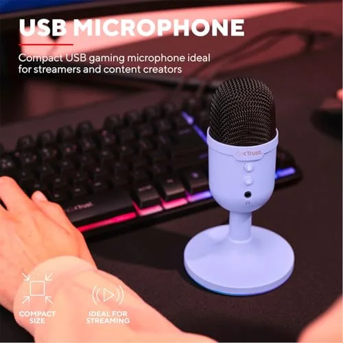 Trust YUNIX Microphone USB Violet - vue 5