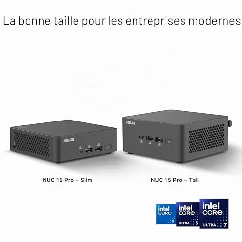ASUS NUC 15 Pro Core Ultra 7 255H barebone - vue 2