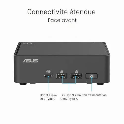 ASUS NUC 15 Pro Core Ultra 7 255H barebone - vue 3