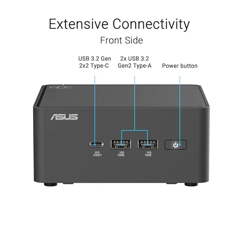 ASUS NUC 15 Pro+ Core Ultra 7, Wi-Fi 7 - vue 6
