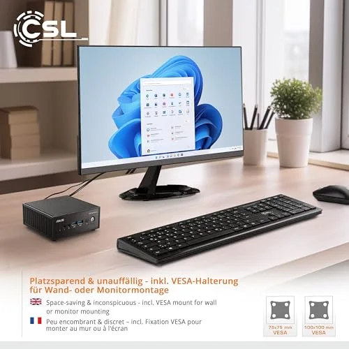 ASUS PN42 Intel N100 16GB 2TB Win 11 Pro - vue 7