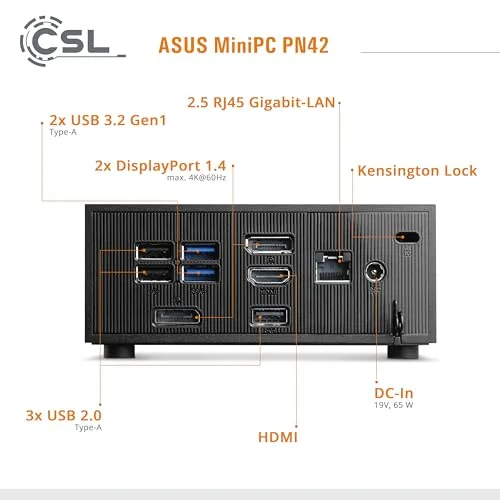 ASUS PN42 N100 8GB 4TB SSD Win 11 - vue 3