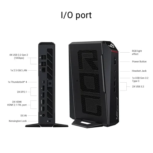 ASUS ROG NUC 15 RNUC15JNK9X28AA2 RTX 5080 - vue 3