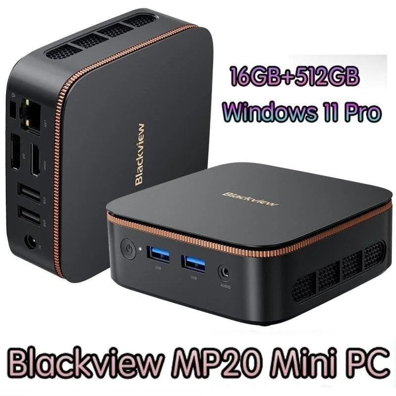 Mini-PC Mini PC Blackview MP20 Ryzen 3 3300U 16GB 512GB