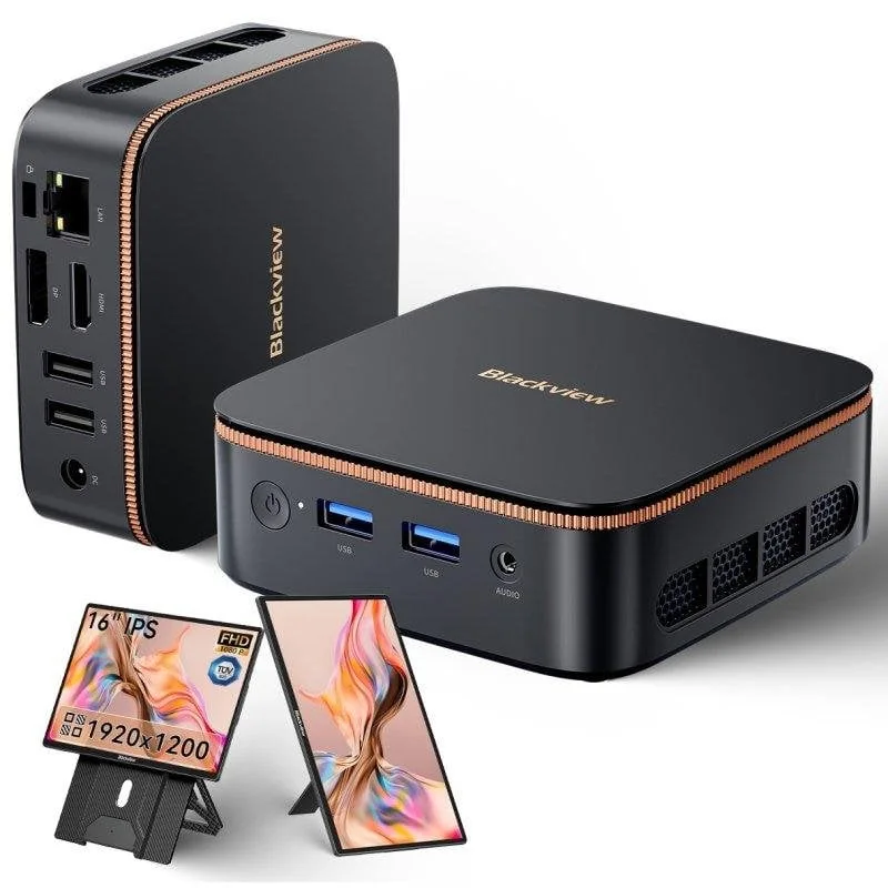 Mini-PC Mini PC Blackview MP20 Ryzen 3 3300U 16Go 512Go
