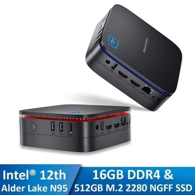 Mini-PC Mini PC Blackview MP60 Intel N95 16GB 512GB